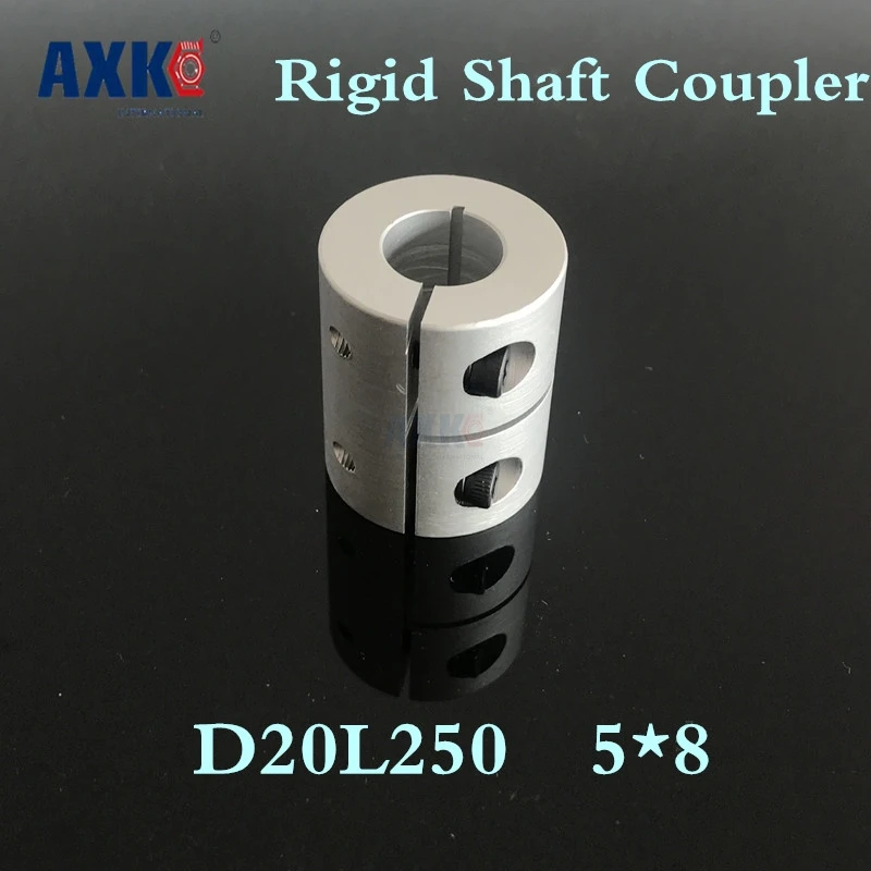 

2019 Real Sale Bearing Rodamientos Axk Rigid Shaft Coupler Clamp 5mm To 8mm Stepper Servo Motor Coupling D20 L25 5x8mm Cnc Mill