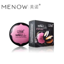 MENOW Double Layer Compact Powder Makeup Professional Beauty Concealer pressed powder Light Cosmetic Drop ship whole sale F612 MENOW Double Layer Compact Powder Makeup Professional Beauty Concealer pressed powder Light Cosmetic Drop ship whole sale F612
