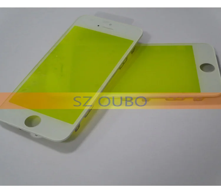 Original Front Glass Lens Bezel Frame Assembly for iPhone 5G 5S 5C Outer Screen Touch Panel Repair Replacement (6)