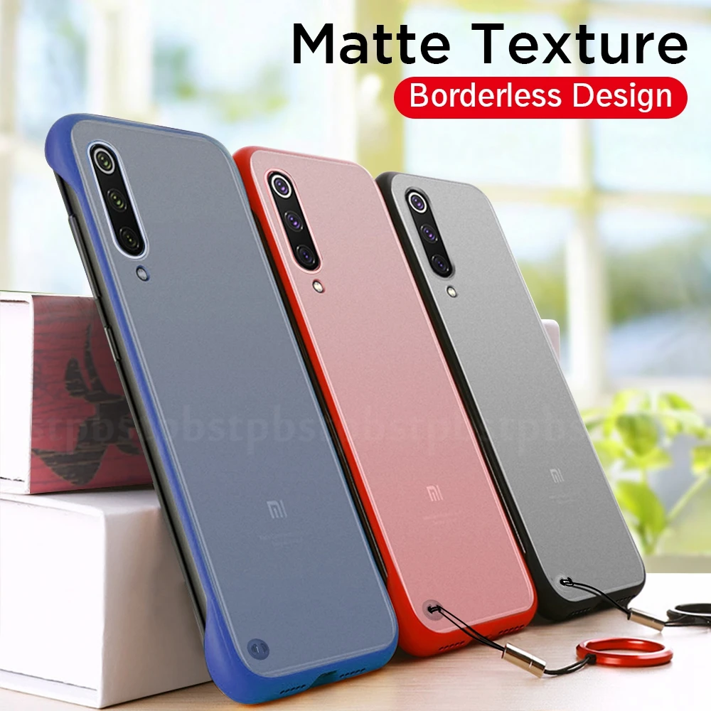 

Lightwight Rimless Case For Xiaomi Mi 9T Pro Mi 9 SE Ultra-thin Matte Texture Phone Case For Xiaomi Redmi K20 Pro Mi 9 SE 9T Pro