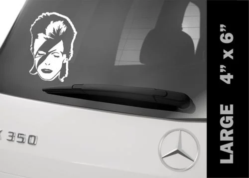 

David Bowie USA Vinyl Decal window Sticker Anonymous #DavidBowie 15x10cm