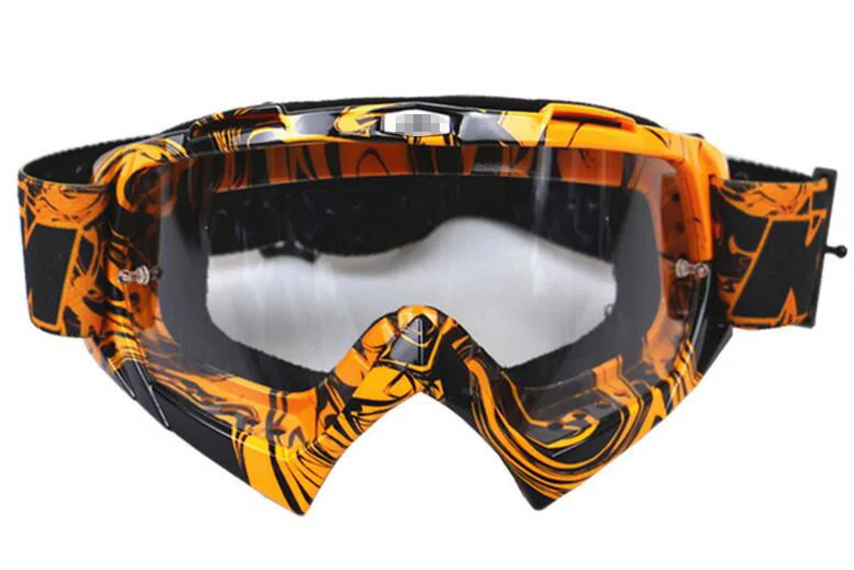 Sp Брендовые очки для мотокросса ATV DH MTB Dirt Bike очки Oculos Antiparras Gafas очки для мотокросса для мотоциклетного шлема - Цвет: Green blue lens