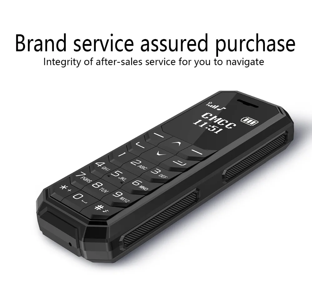Mosthink KK2 мини 2G GSM мобильный телефон 0,66 дюймов Bluetooth V3.0 Dialer беспроводные наушники Magice Voice сотовый телефон как L8star BM10