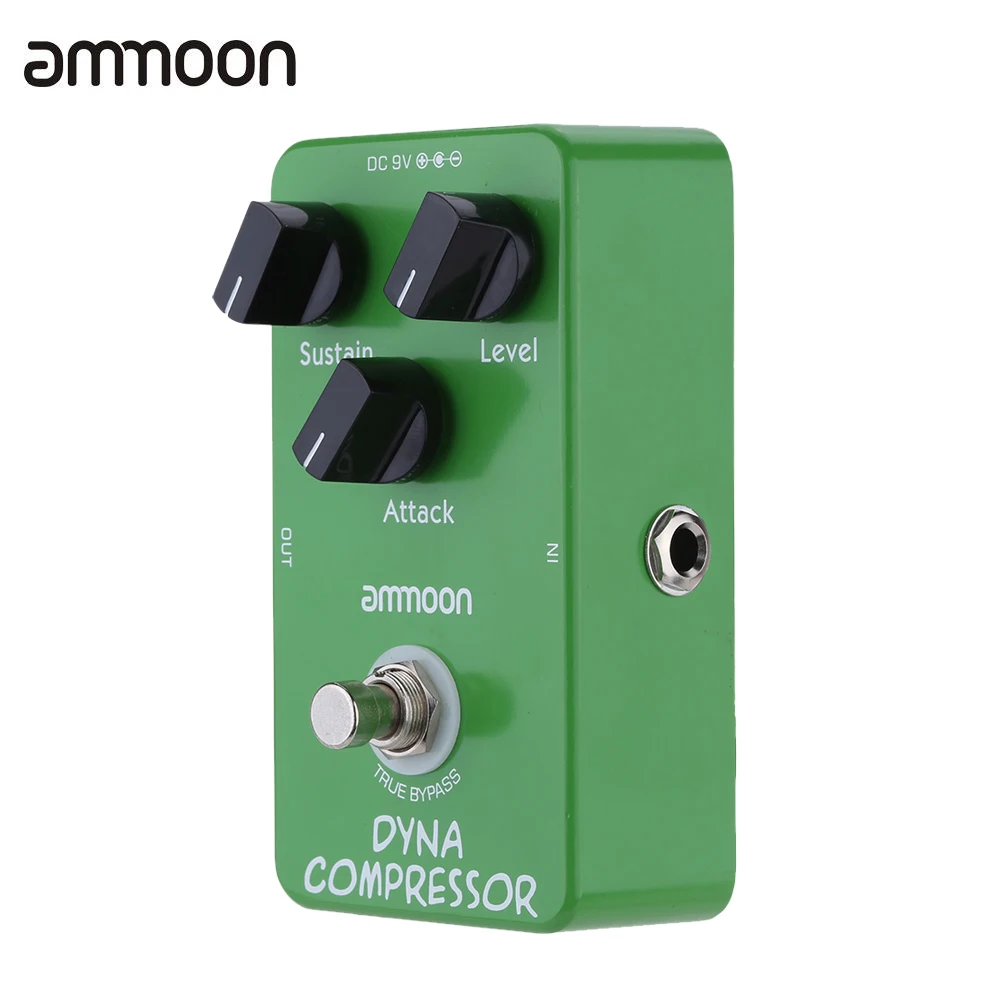

ammoon AP-05 Dynamic Compressor Guitar Effect Pedal True Bypass Guitarra Effect Pedal High Quality Guitar Parts & Accessories
