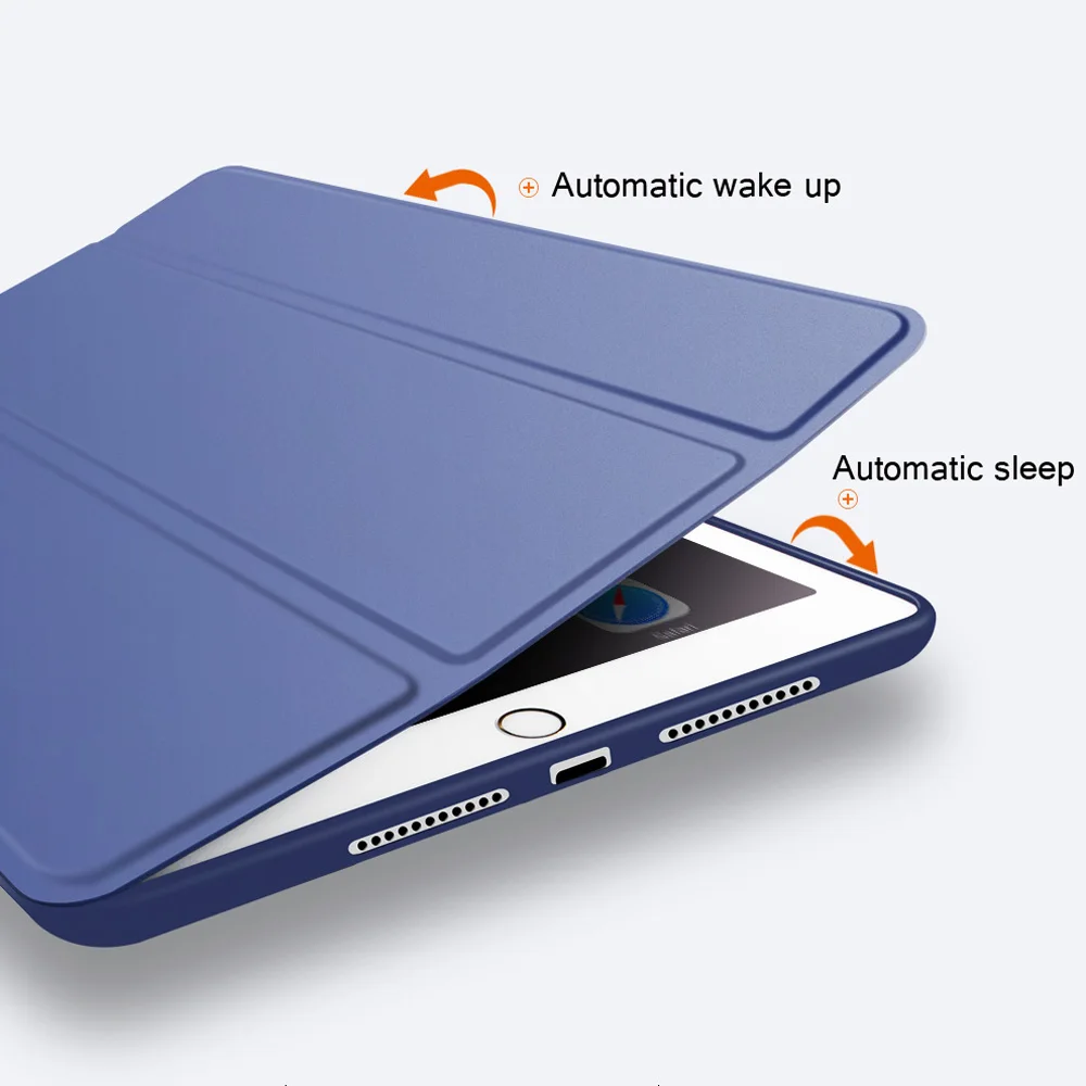 Чехол для нового iPad 9 7 дюйма 2017 2018 выпуск модели A1822 A1823 A1893 Мягкая силиконовая