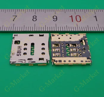 

10pcs Original and new sim card reader connector socket slot for huawei Ascend mate7 mate 7 MT7-TL00 CL00 UL00 TL10