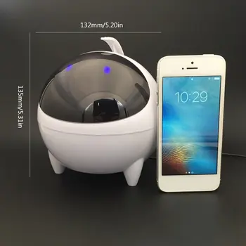 

Portable Size Astronaut Design Wired Speaker Compact Handsfree Travel Car Music Speaker Player For Smartphones
