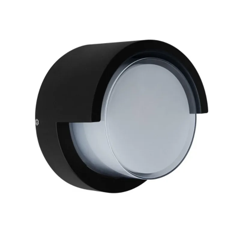 Lâmpadas de Parede ao ar Livre à Prova Água de Alumínio Conduzida da Parede Iluminação da Decoração Luz da Varanda Exterior Jardim Parque Parede Arandela Ip65 10w d' Luz 9 Luminárias de parede externas