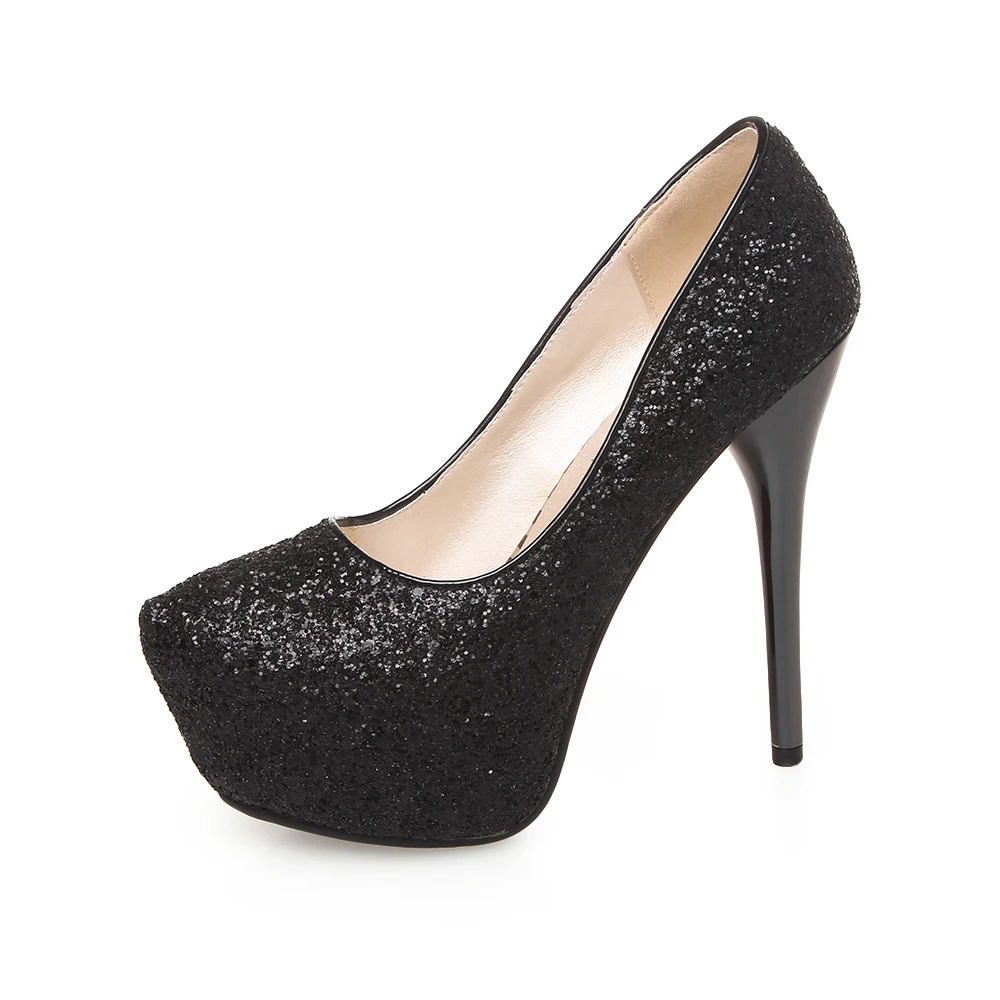 Wedding Cheap Prom Shoes online get cheap silver prom shoes aliexpress com alibaba group women high heels wedding lady platforms glitter bridal thin heel party pump