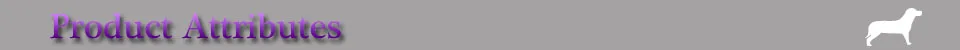 product attributes