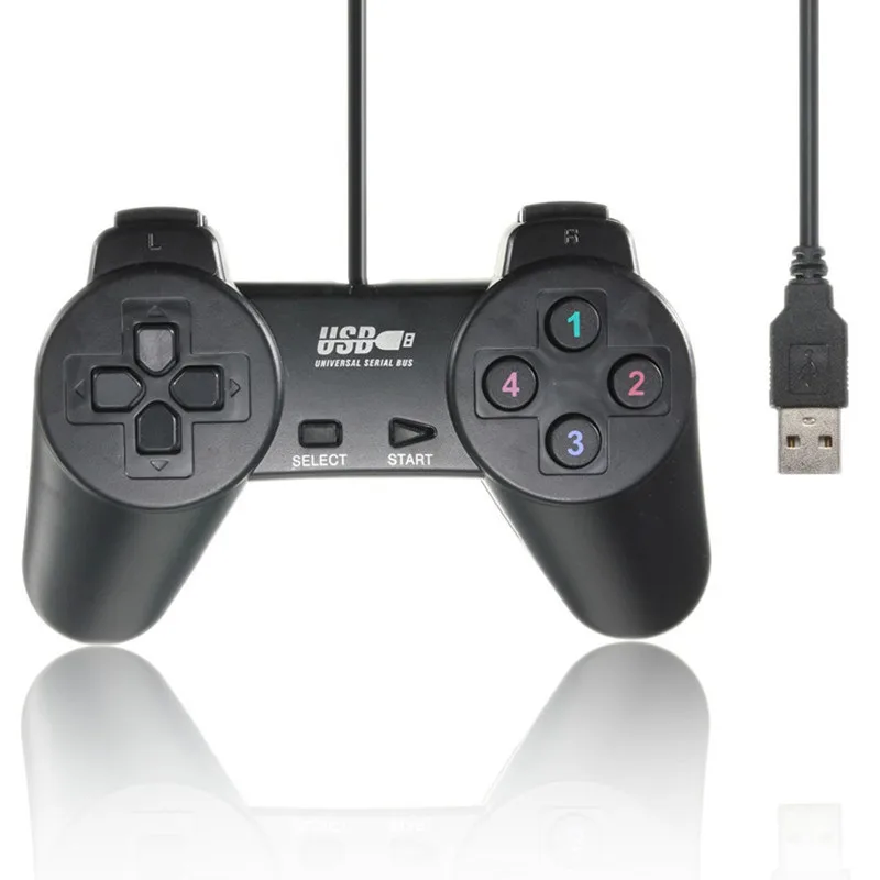Купить версия USB-2, 0 проводной джойстик для пк игровой контроллер ...