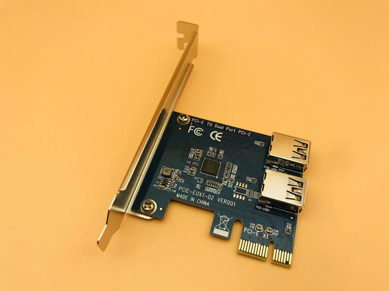 USB 3,0 PCI-E 1 поворот 2 PCI express 1X Слоты Riser Card Mini ITX поворот внешний 3 PCI-E слот адаптер PCIe плата разветвителя