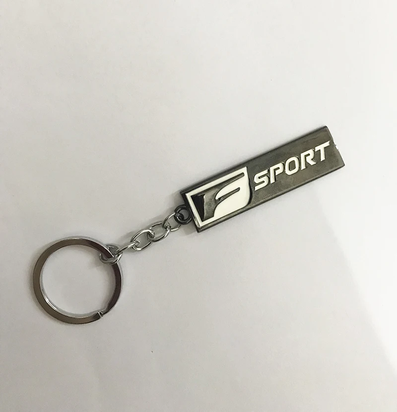 Брелок для ключей для автомобиля брелоки F Sport для Lexus IS200T IS250 RX300 NX RX GS RX330 RX350 CT200 LX LX570 брелок из сплава кулон подарок