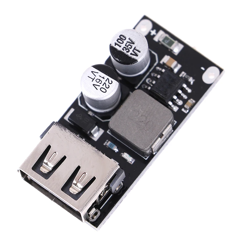 Понижающий модуль быстрой зарядки USB QC3.0 QC2.0 DC понижающий преобразователь 6 32 в 9 12