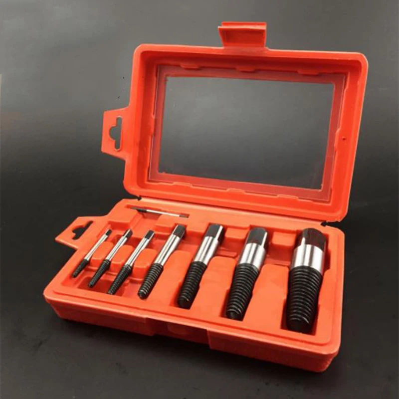 

Broken-head screw extractor, 8-piece set