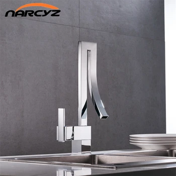 

Free Shipping Hot Selling Design Single Handle Waterfall Chrome Basin Faucet Tap Hot Cold Bathroom Faucet Mixer XT-20