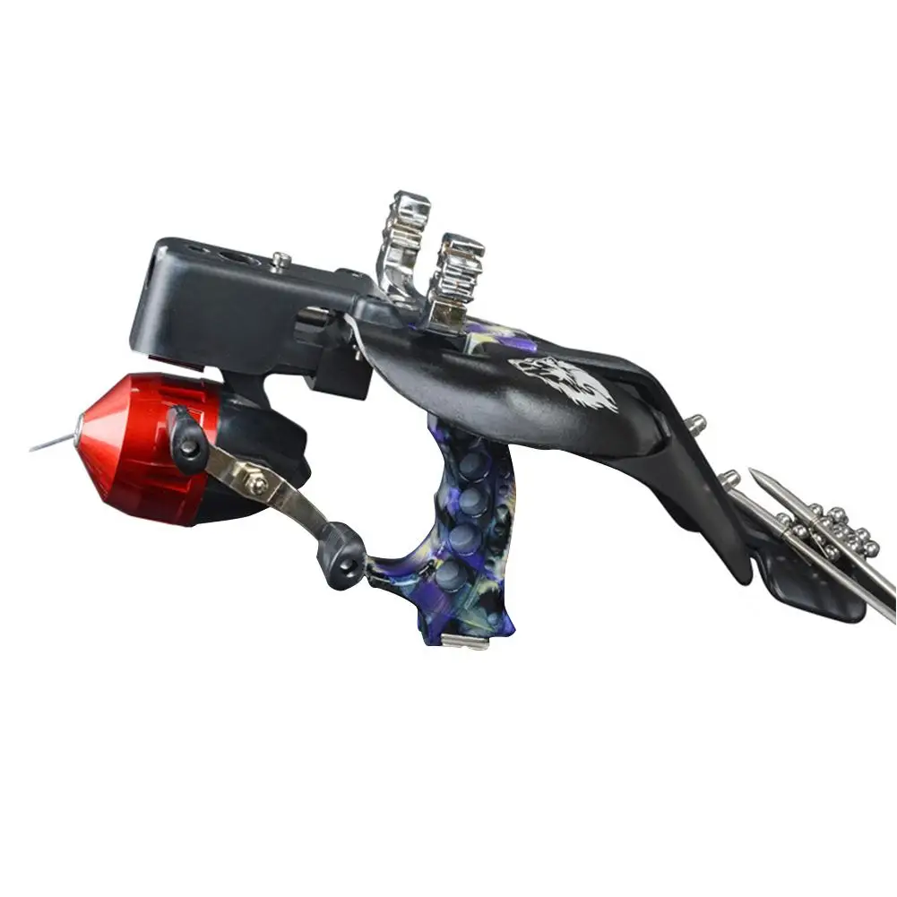 

Fish Shooting Device Outdoor Pheasant Professional Steel Hunting Heavy-duty Launching Bands Fishing Tool Fishing Supplies- Black