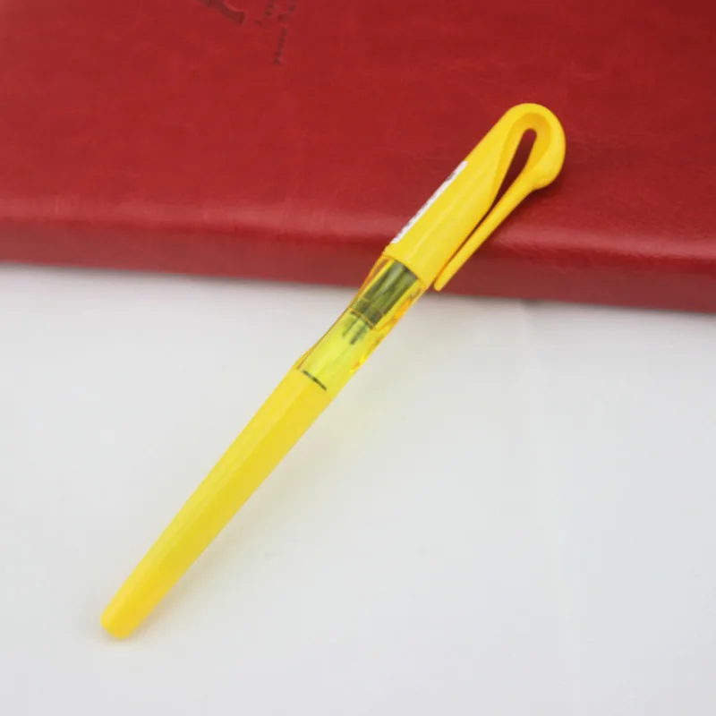 Высококачественная перьевая ручка Jinhao 0,5 мм 0,38 мм дополнительный тонкий наконечник милый лебедь чернила ручка для письма школьные принадлежности - Цвет: H