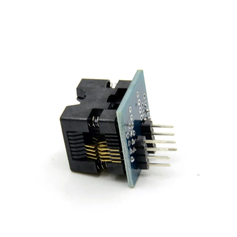 

1pcs SOP8 to DIP8 SOP8 turn DIP8 SOIC8 to DIP8 IC socket Programmer adapter Socket Converter Module 150mil Hot Sale