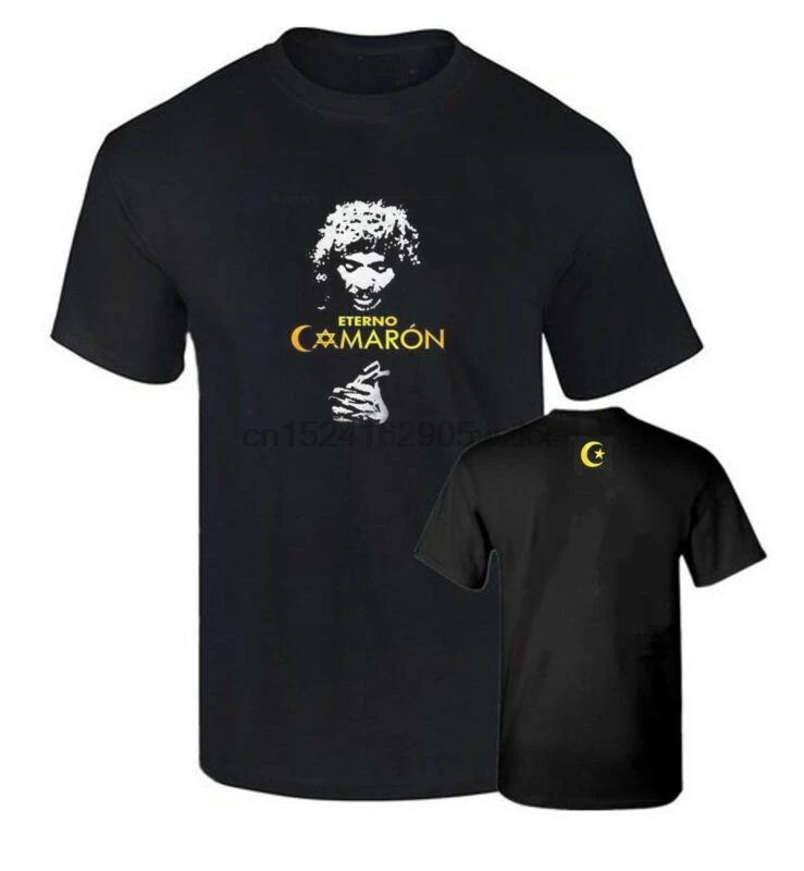 

Camiseta CAMARON DE LA ISLA FLAMENCO PREMIUM ENVIO URGENTE 72 HORAS LABORALES