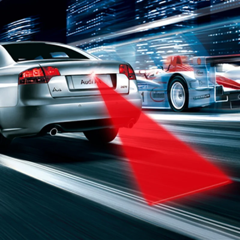 

2018 Motorcycle Fog Lights Red Line Cool Motorbike Tail Light Motorcycle Rear Car Laser Brake Turn Bulb Accessories