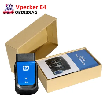 

VPECKER E4 Bluetooth Full System OBDII Scan Tool for Android Support ABS Bleeding/Battery/DPF/EPB/Injector/Oil Reset/TPMS