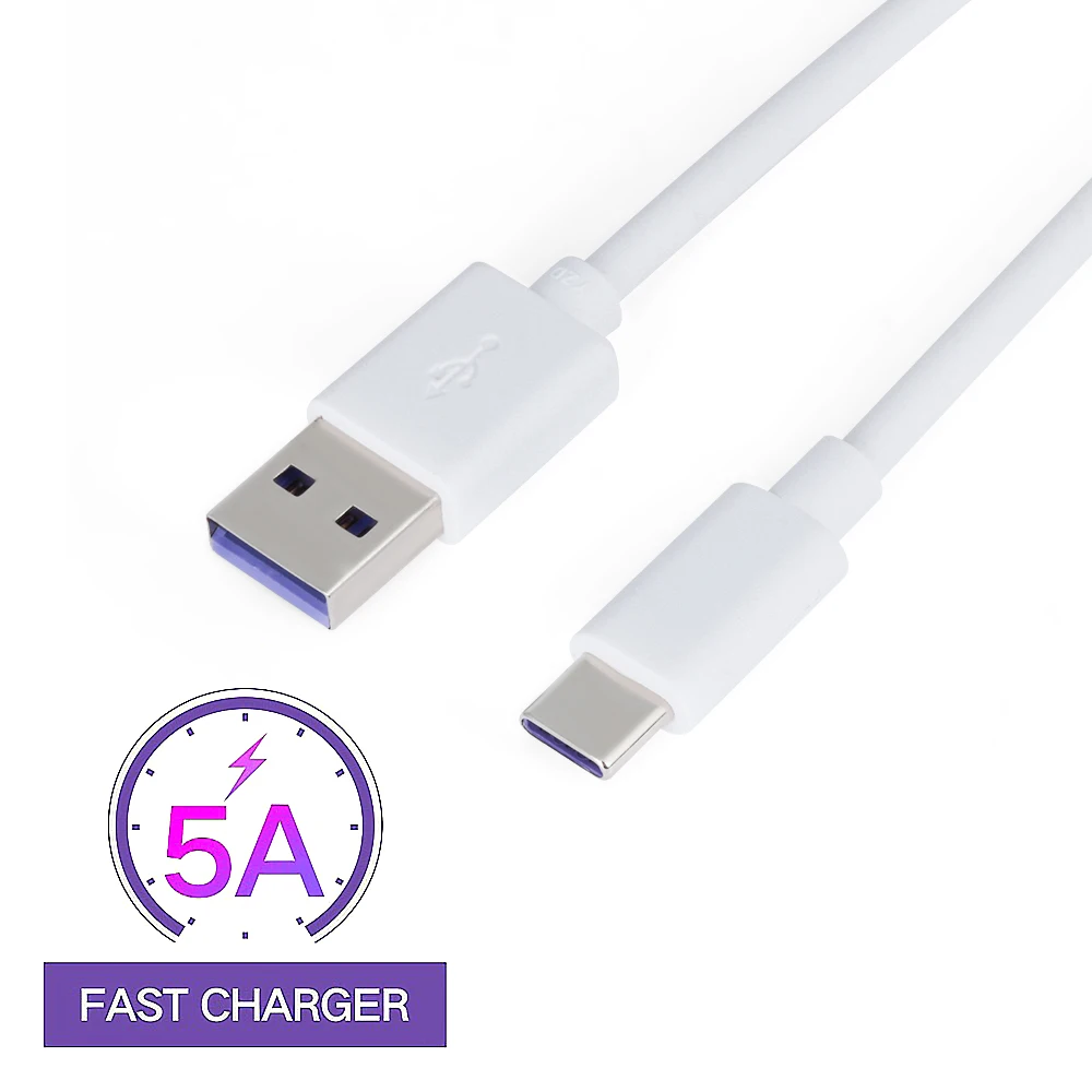 USB 5 А Type C кабель для Huawei P30 P20 Pro Lite Mate20 10 P10 Plus 3 1 оригинальный Супер зарядный