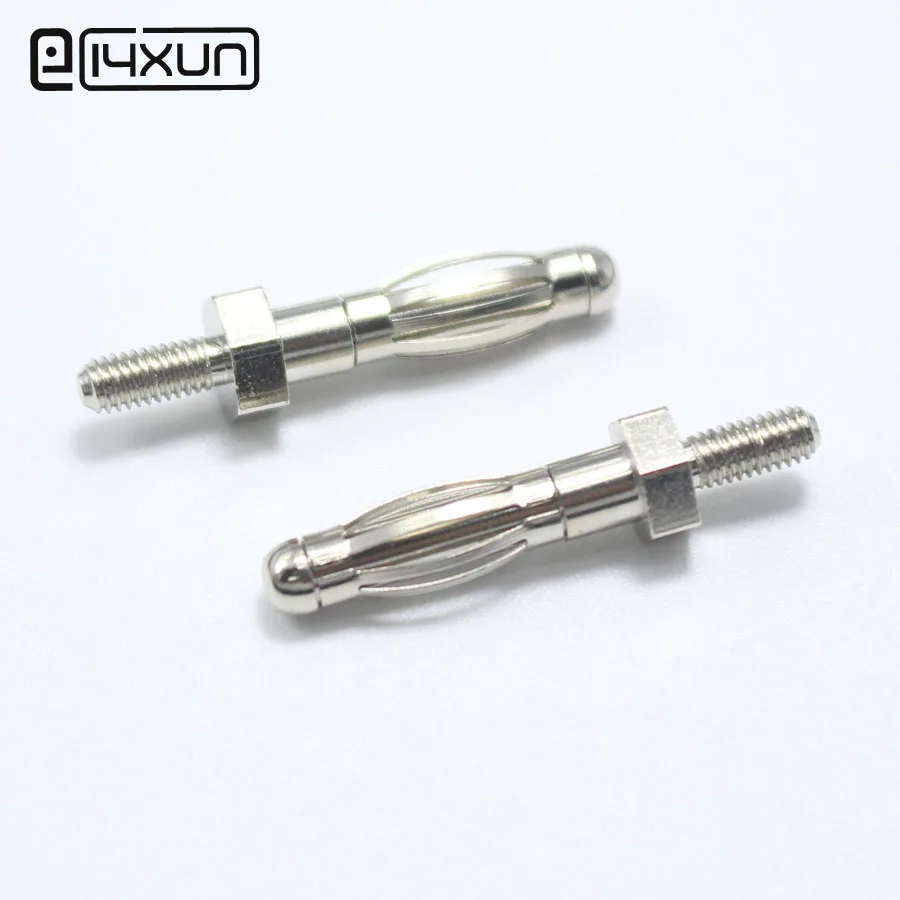 10pcs M3 Thread 4MM Banana Plug Panel Uninsulated Bolts Terminal