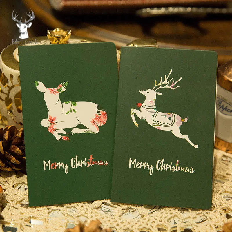 

Christmas Is Coming Greeting Card Beautiful Green Color New Year Greeting Card Thanksgiving Postcard Birthday Message Cards