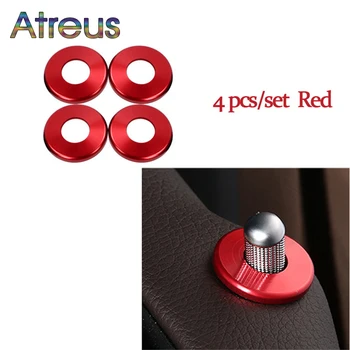 

4pcs Car Door Lift Lock Pin Knob Covers For Mercedes Benz W205 W176 W212 W210 GLC A E C class AMG Accessories 2016 2017 2018