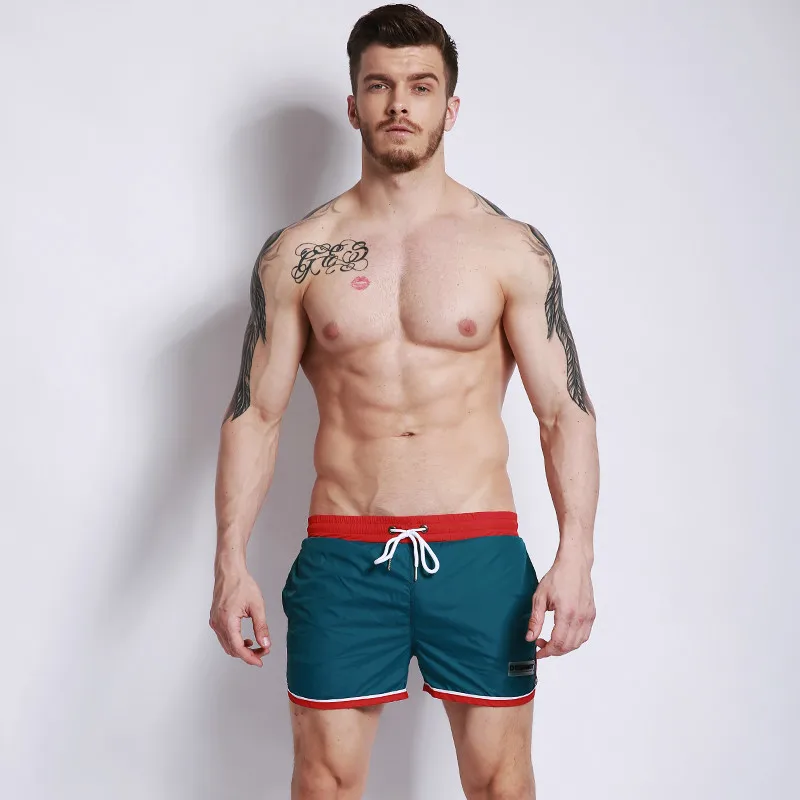 

Brand Men Beach Board Surf Shorts Swim Boxer Trunks Short Sports Bottoms Running Trunks Men's Swimwear Swimsuits Outdoor 3XL