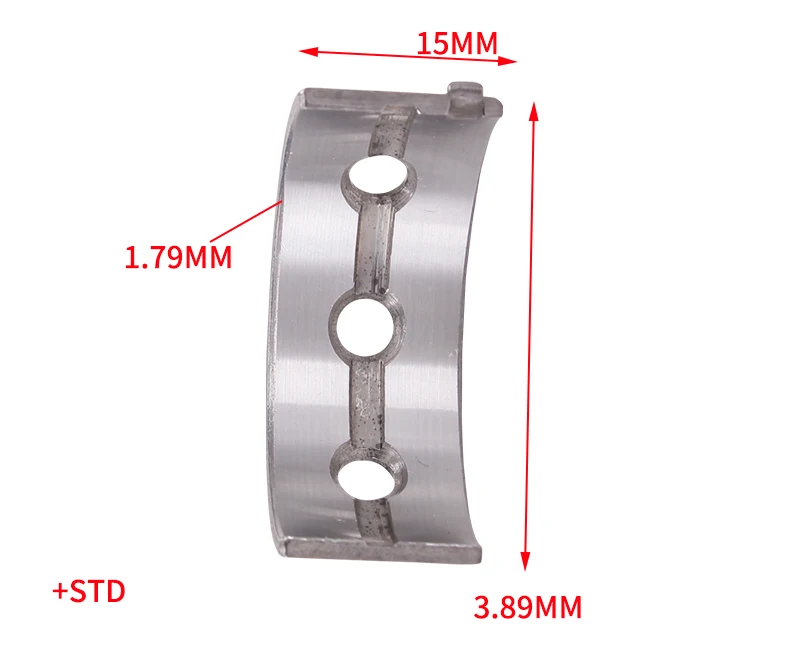 10 шт./компл. двигателя основного коленчатого вала подшипник коленчатого вала STD более 0,25 0,5 0,75 мм для Honda CBR250 CBR250RR MC14 MC17 MC19 MC22
