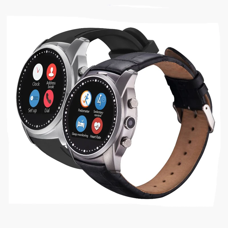 2016 Hot Sale Smart Watch Phone Support Micro SIM Card Compatible With Android And MIUI System