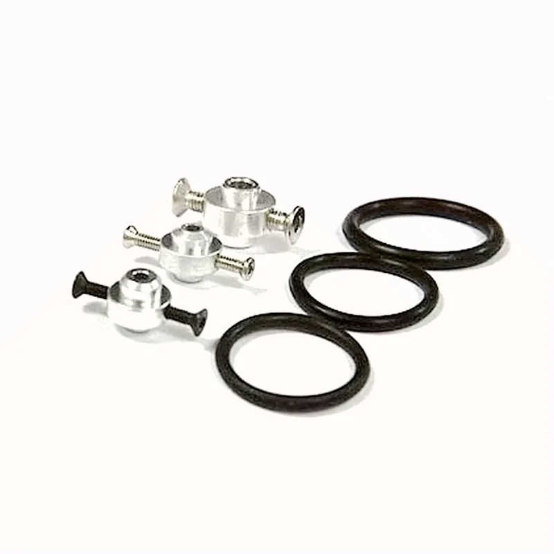 

4 sets/lot RC accessories brushless motor parts propeller adapter 1.5mm 2.0mm 3.0mm prop saver with rubber band O-ring