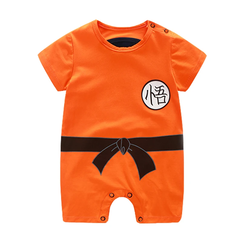 Dragon Ball Baby Rompers Newborn Baby Boys Clothes SON GOKU Toddler