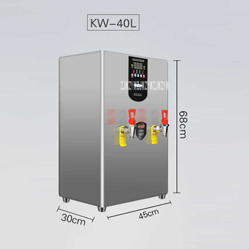 KW 40L Automatic Water Boiler Commercial Stainless Steel Stepping Water