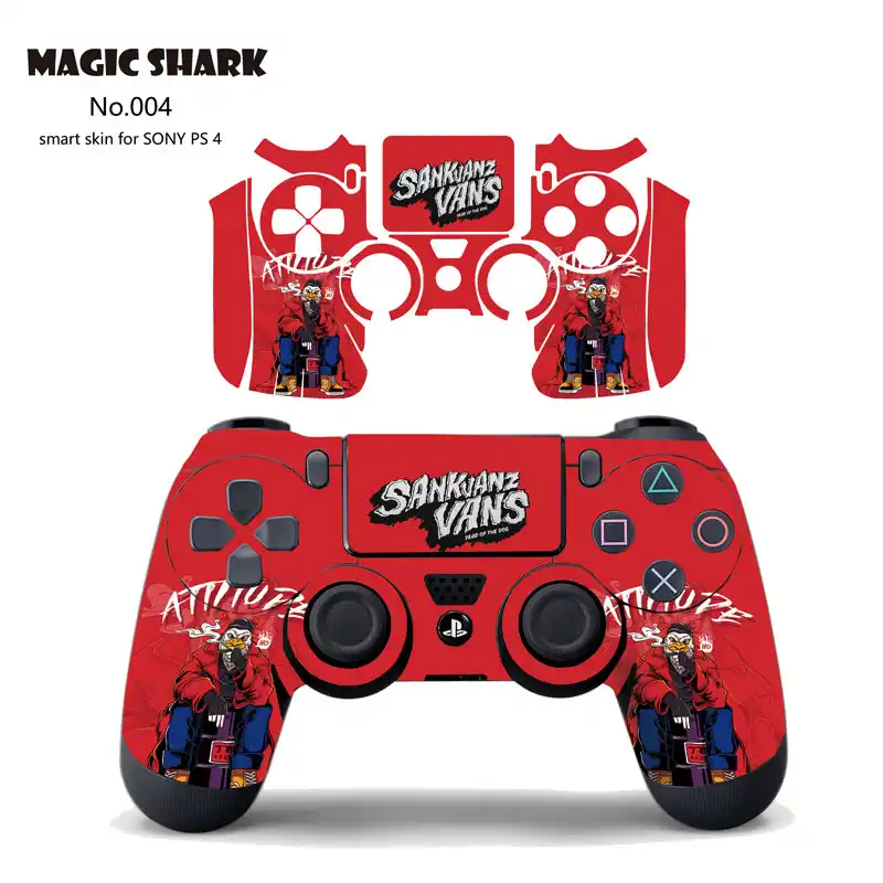 Magic Shark For 2 5d Cartoon Overwatch Ow Protective Cover Sticker For Ps4 Controller Skin For Playstation 4 Pro 001 010 Aliexpress