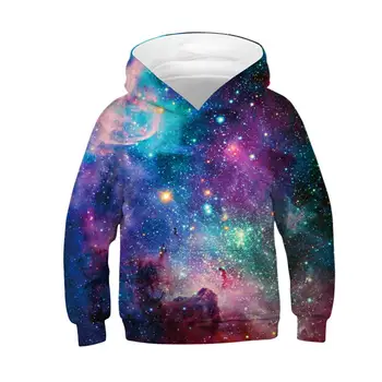 

3D Print Starry sky Black hole Boys Hoodies Sweatshirt Teens Autumn Hooded For Boys Kids Clothes Long Sleeve Pullover Tops