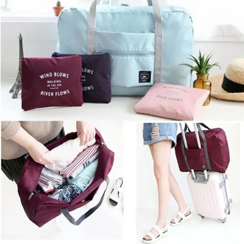 

Multifunction Large Capacity Travel Bag Casual Folding Nylon Waterproof Luggage Handbag Duffle Bag Tote