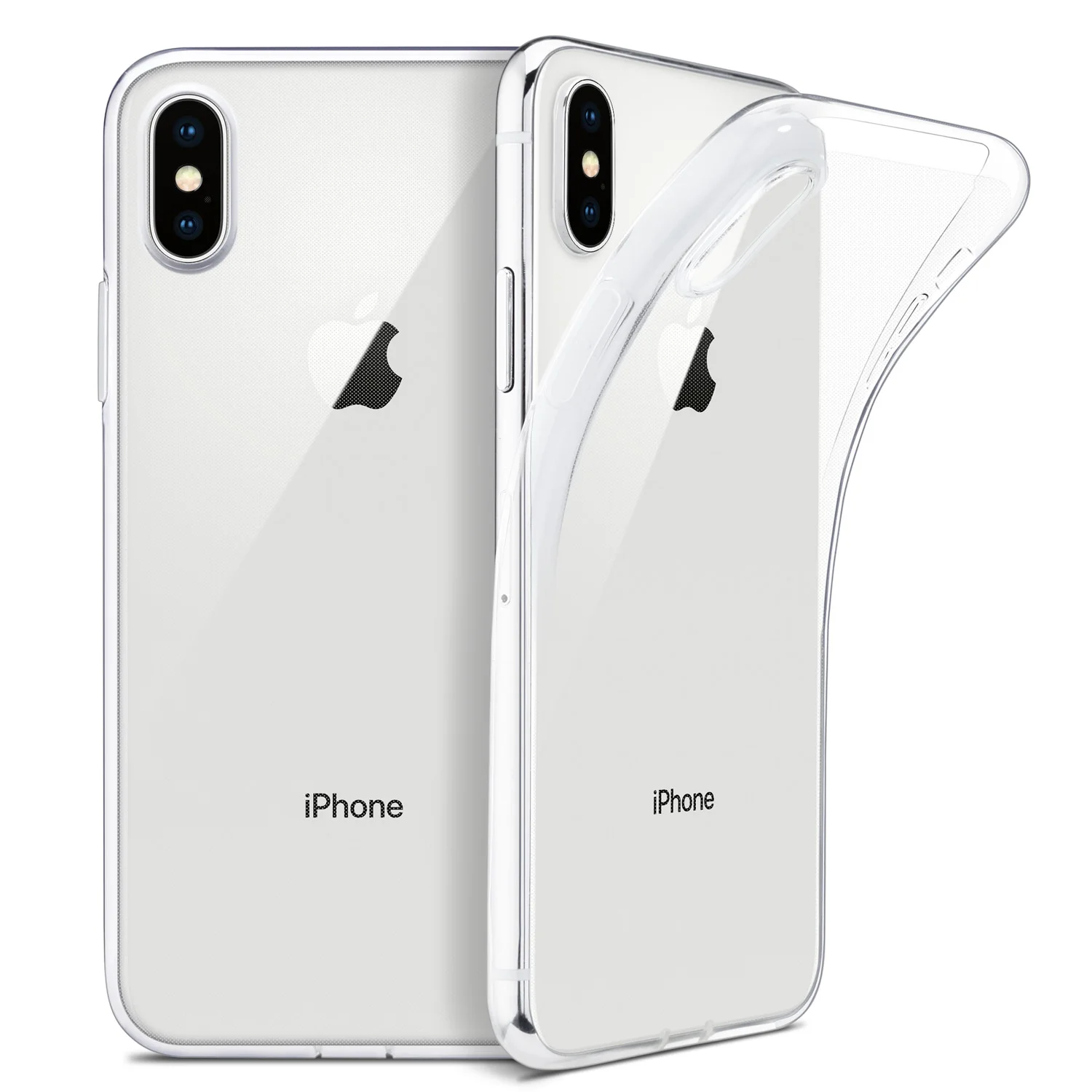 Для iPhone X Case, WEFOR тонкий прозрачный мягкий ТПУ крышка Поддержка беспроводной зарядки для Apple 5,8 "iPhone X/iPhone 10 (2017 выпуска)