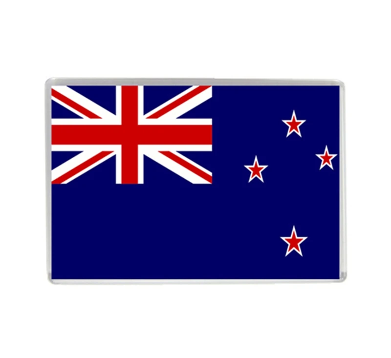 Flag of New Zealand Quality Acrylic Fridge Exquisite World