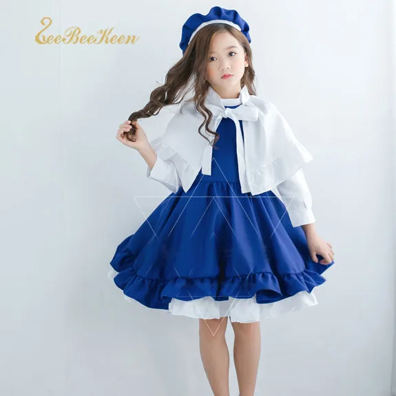 Lolita meninas anime sakura bree kawaii cosplay roupas conjunto