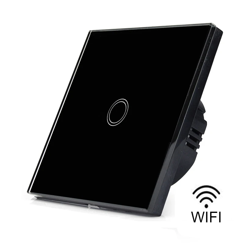 ЕС/Великобритания 1 банда wifi умный сенсорный переключатель приложение