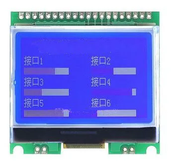 1,8 дюймов 20PIN COG 19296 lcd графический экран модуль ST75256 Привод IC 3,3/5 В синий/белый Подсветка SPI/I2C/параллельный интерфейс