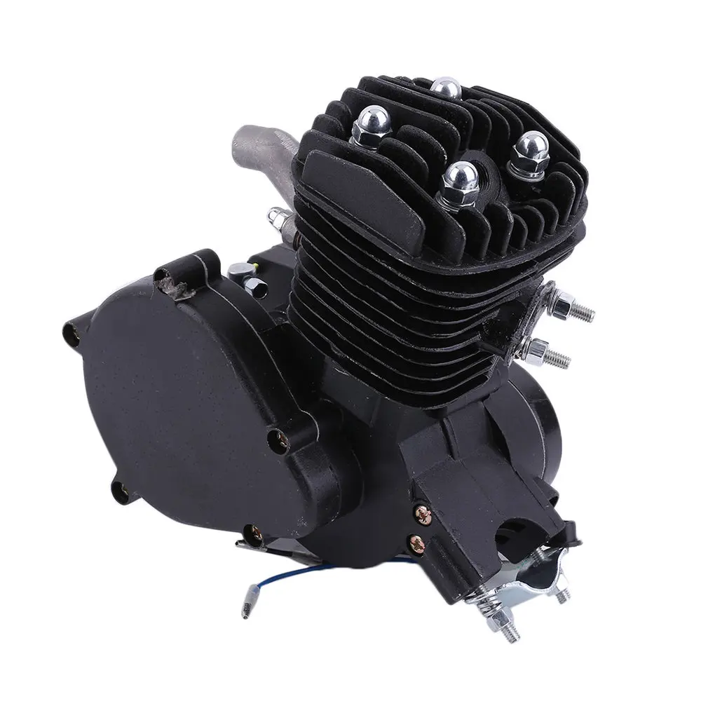 

Exquisite 2 Stroke 80cc Cycle Motor Engine Kit Gas Perfect For Motorized Bicycles Cycle Bikes Black