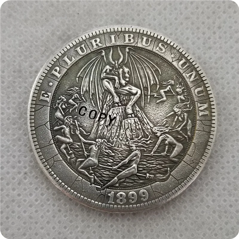 Тип № 23 _ Хобо никелевая монета 1899 P Морган искусственные монеты копия памятных
