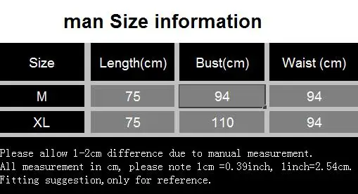 man size