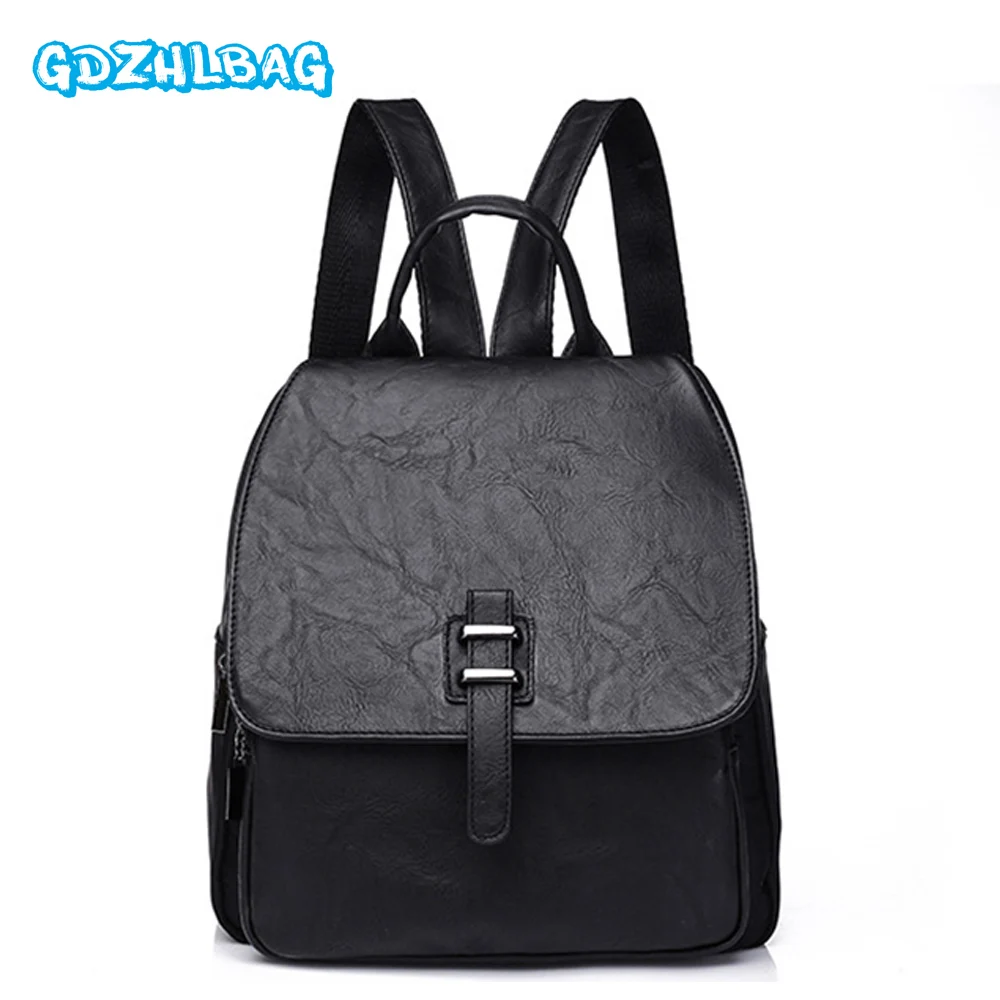 

Women Backpack Small Size PU Leather Women's Backpacks Fashion School Girls Bags Female Back Pack Famous Brand mochilas B20901