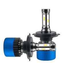 

H1 H4 H7 H11 LED 6500K Light for 6063 Heatsink IP67 DC12V S2 Plus Series Car Headlight 40W/pcs 12000Lumens