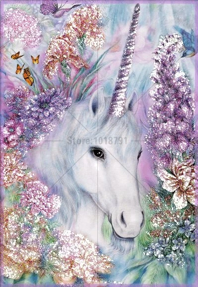 Chinese Cross Stitch unicorn Diamond mosaic Diamond embroidery Beaded Embroidery 5d Diamond Painting Cross Stitch Needlework